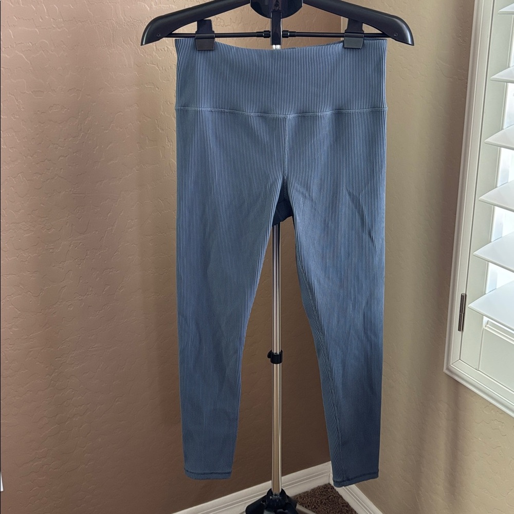 ATHLETA 🩶💙 Elation High Rise Ribbed Tight - Picture 2 of 11